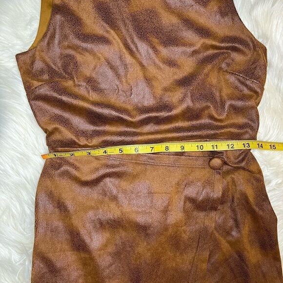 philosophy Carmel faux wrap Sleeveless Dress Size Small - Picture 11 of 12